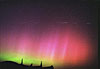 © O. Aders; Polarlicht am ITV 30.05.2003, Fuji 100, 30-40sec, f/4, 28 mm. Die Kratzer sind leider im Fotolabor verursacht worden.